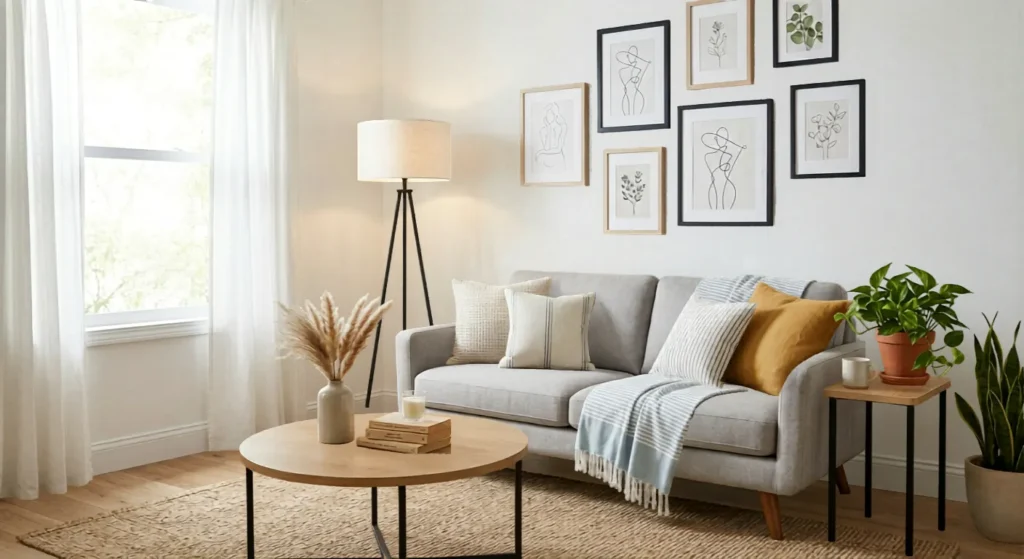 $200 living room makeover