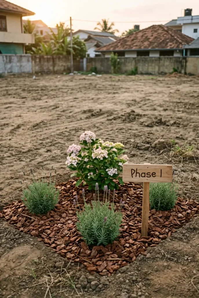 how to design a garden from a blank canvas