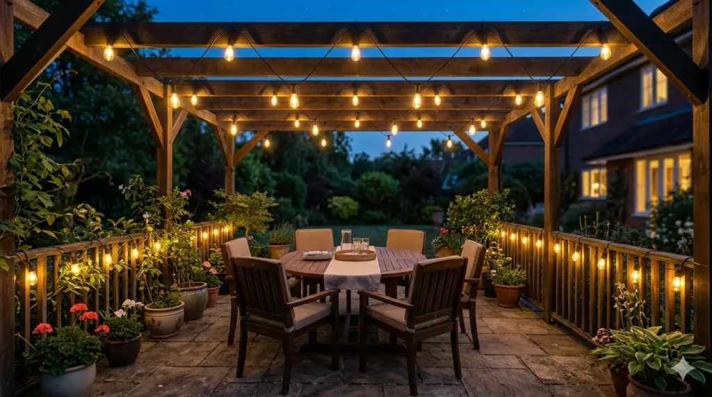 Best solar-powered exterior lights – step 4 solar wall sconces with motion sensors and a garage floodlight.