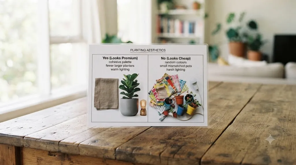 Stunning garden decor ideas that definitely don't look cheap – quick reference guide showing what looks premium versus what looks cheap.
