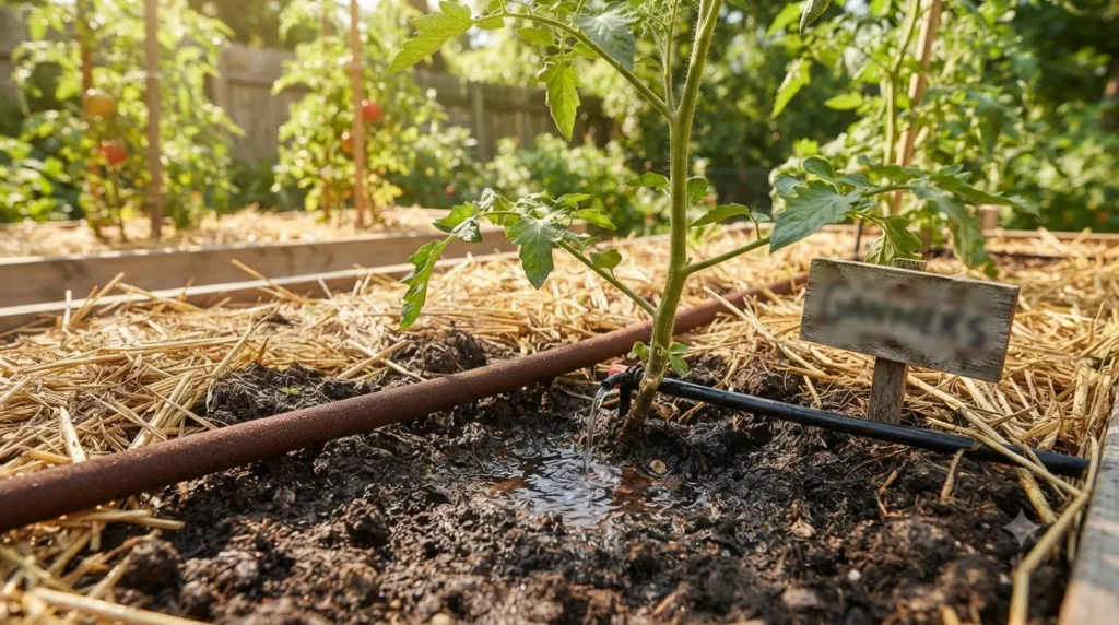 How to grow massive tomatoes – step 2 planting tomato seedlings deep to develop strong roots